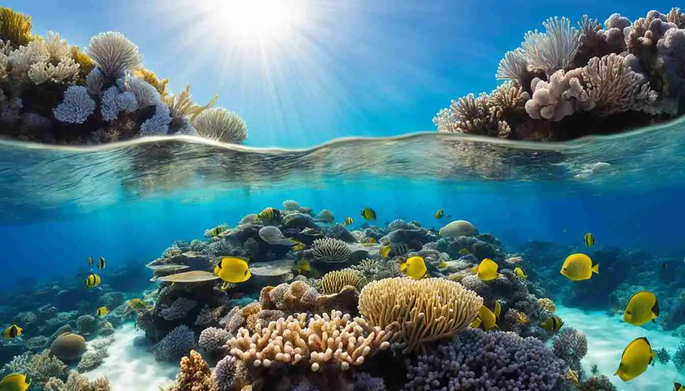 Life in the Ring: What an Atoll Surrounds