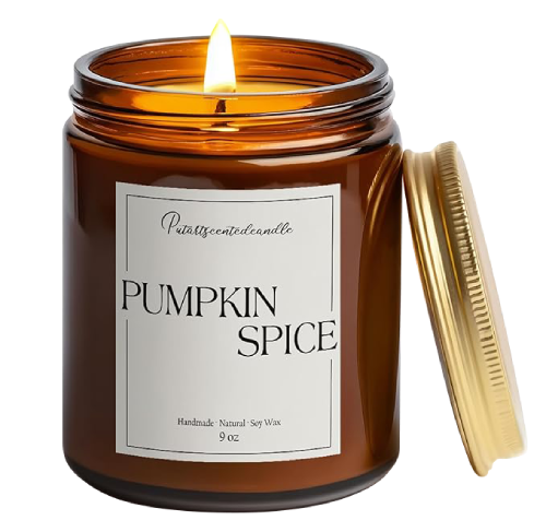 Eco-Friendly Soy Candles with Natural Wax