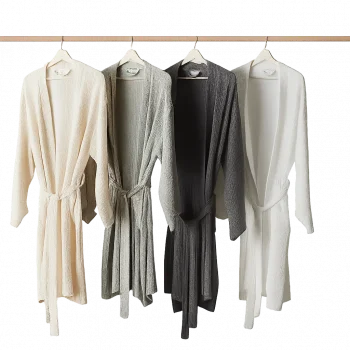 CleanBamboo Waffle Bathrobe